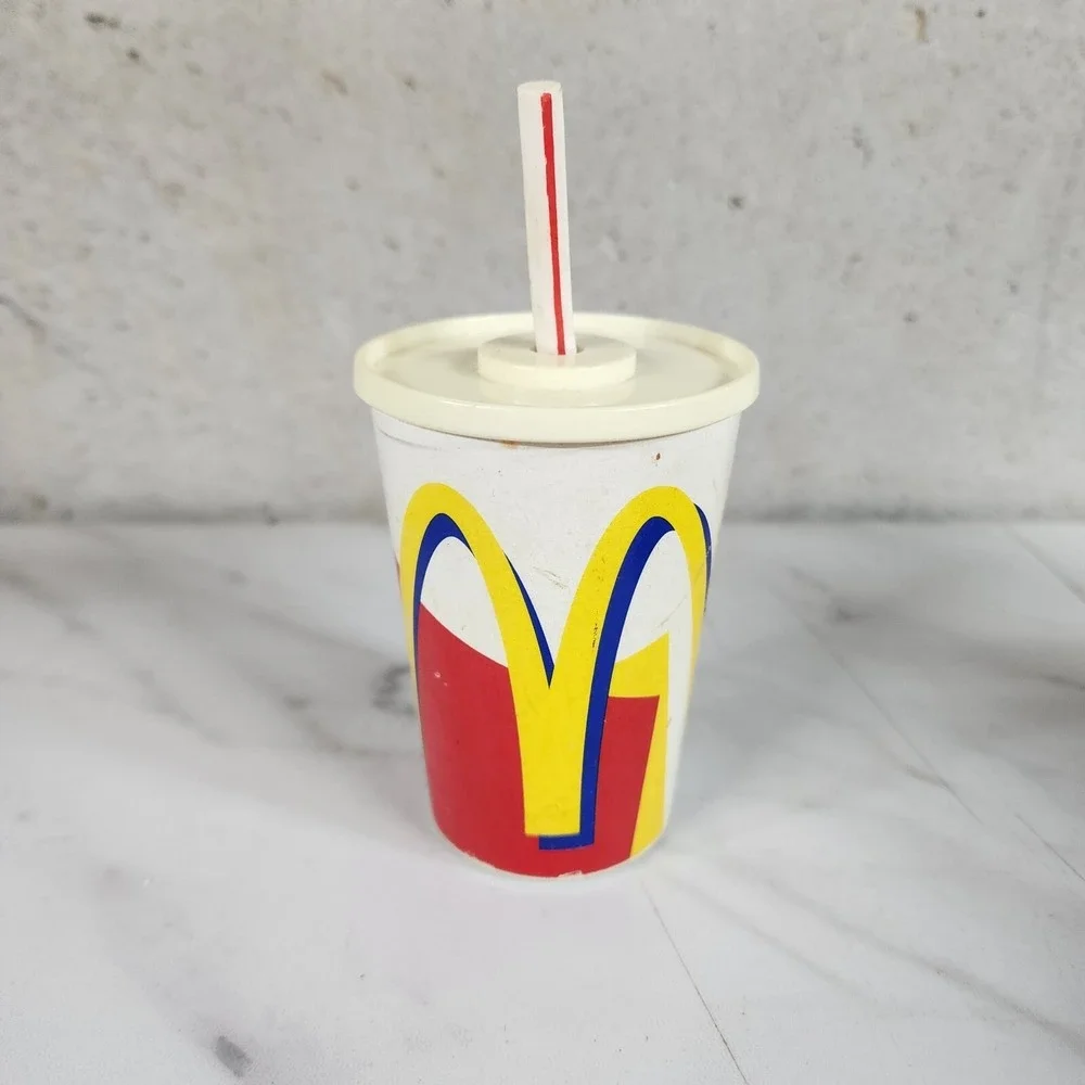 Vintage McDonalds Drink Slurps & Burps Drink‎ Sounds Hasbro 1997 Works